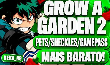 (REALESE) GROW A GARDEN 2/CULTIVE UM JARDIM 2 - PETS/MOEDAS/GAMEPASSES