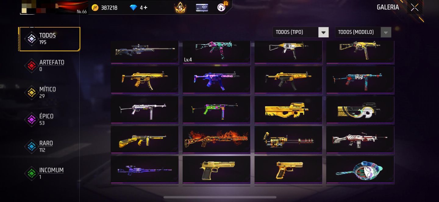 CONTA RARÍSSIMA DE FREE FIRE, 7 ANOS, ITENS RAROS E ANTIGOS, PROMOÇÃO RELÂMPAGO!