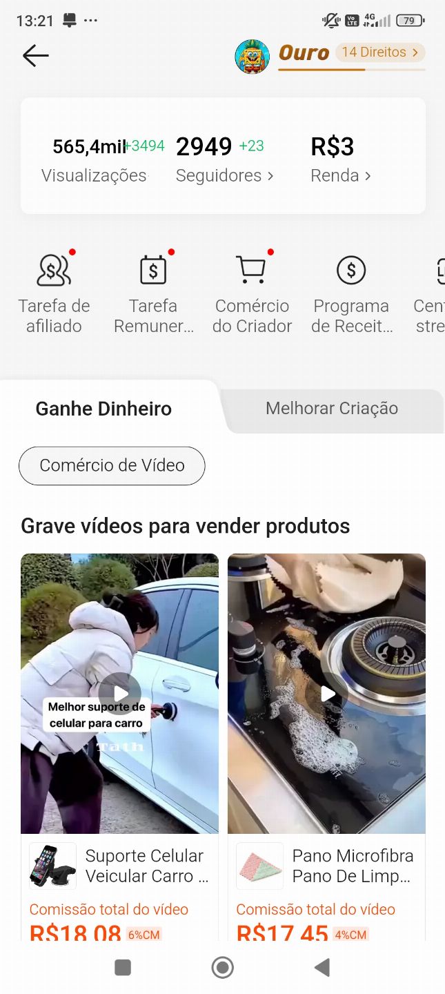 Conta kwai viral 3k seguidores