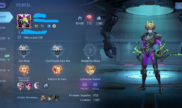 Conta smurf main Jg e sup