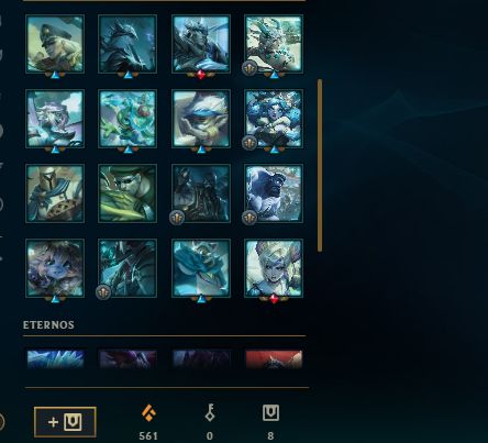 Conta LOL Mestre - 60 campeoes e skins disponiveis