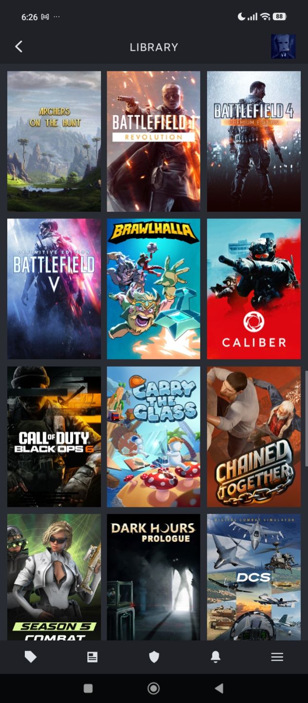 Conta steam com jogos
