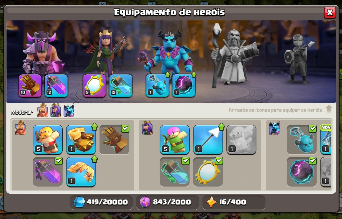 Cv10 Full com 8mil gemas