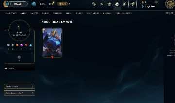 CONTA LEAGUE OF LEGENDS UP MANUAL, UNRANKED , SKINS LENDARIA E EPICA LEVEL 30!