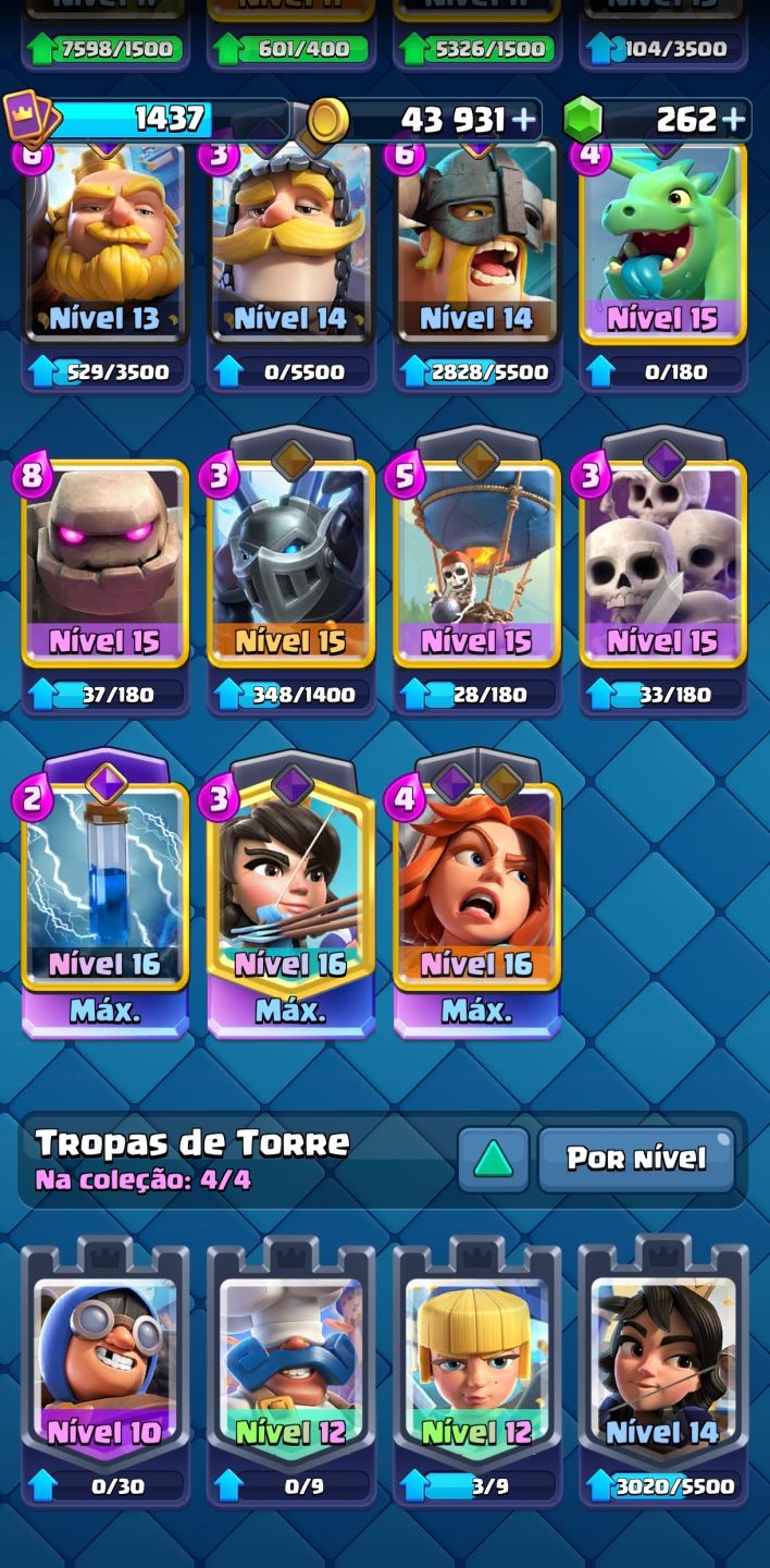 Conta Clash Royale Full