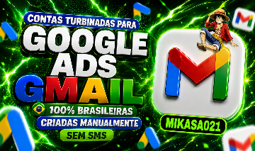 CONTAS DE GMAIL NOVAS | IP BRASILEIROS | ENTREGA AUTOMÁTICA