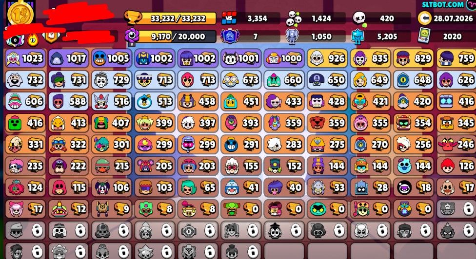 Conta de Brawl Stars Full acesso de 2020 [ Preço Negociavél ]
