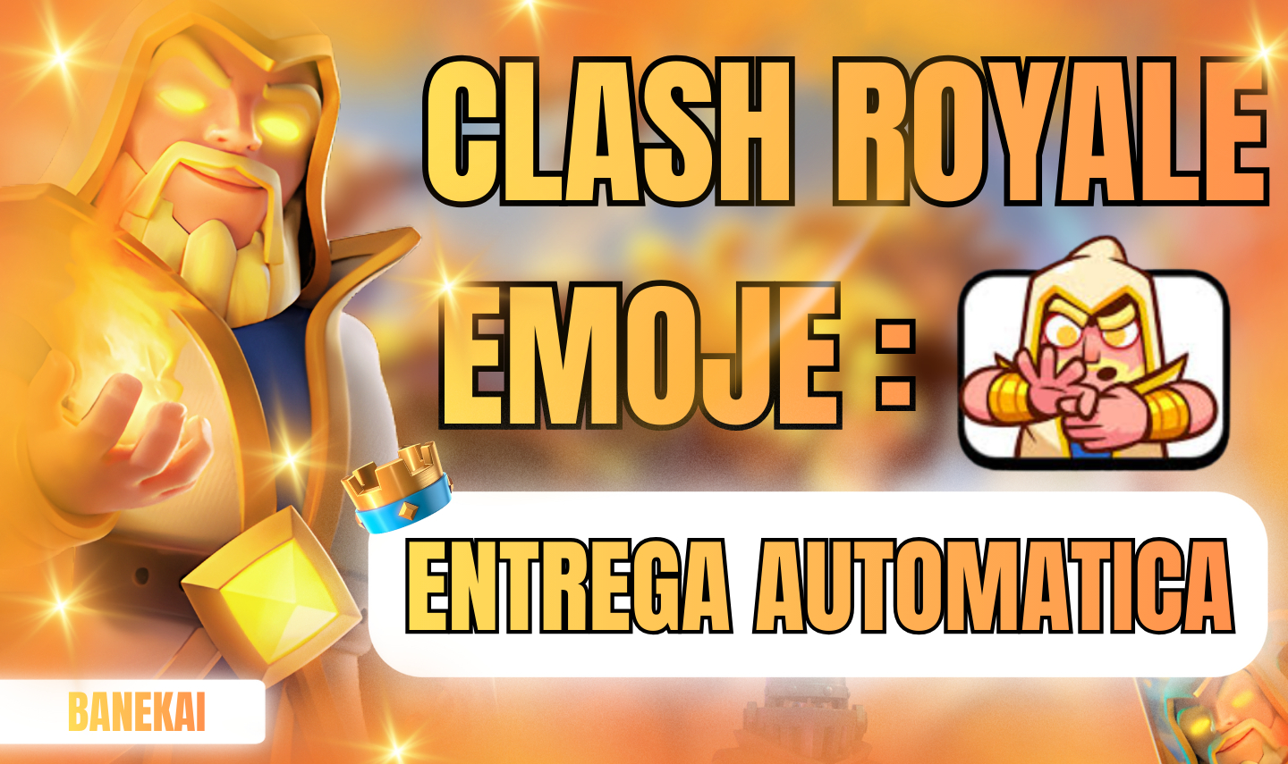 CLASH ROYALE TODOS OS EMOJES NO MOMENTO - [ENTREGA AUTOMATICA]