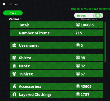 CONTA ROBLOX 715 ITENS E 100K DE RBX - Roblox - Outros jogos Roblox - GGMAX