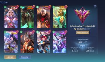 Conta ML com legend da lunox