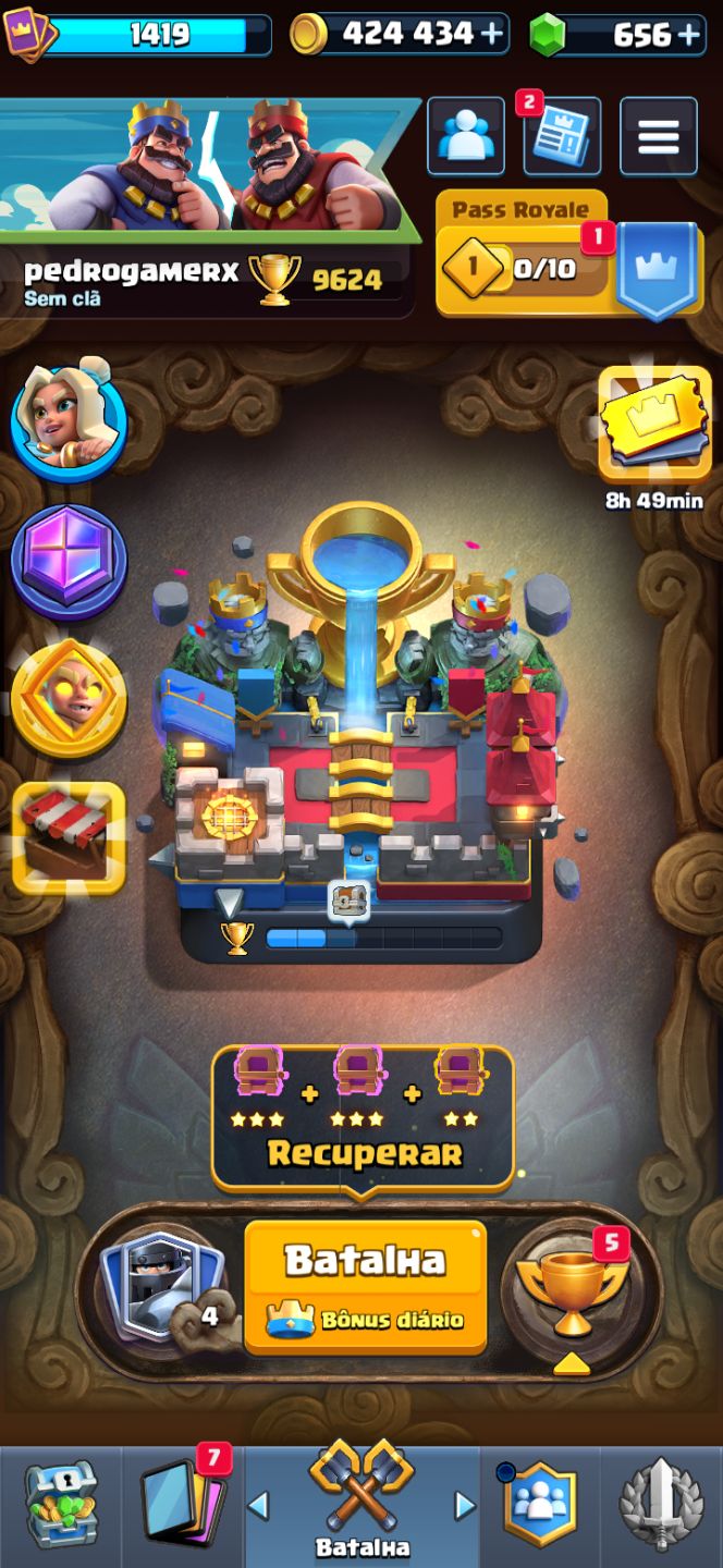 Conta rara de Brawl star 2019