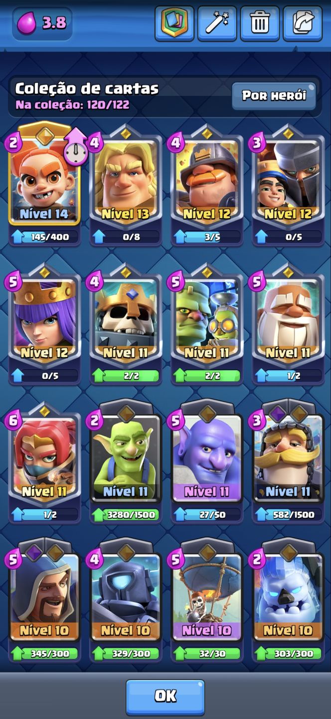 CONTA CLASH ROYALE MUITO FORTE!