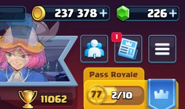 Conta Clash royale conta de 9 anos