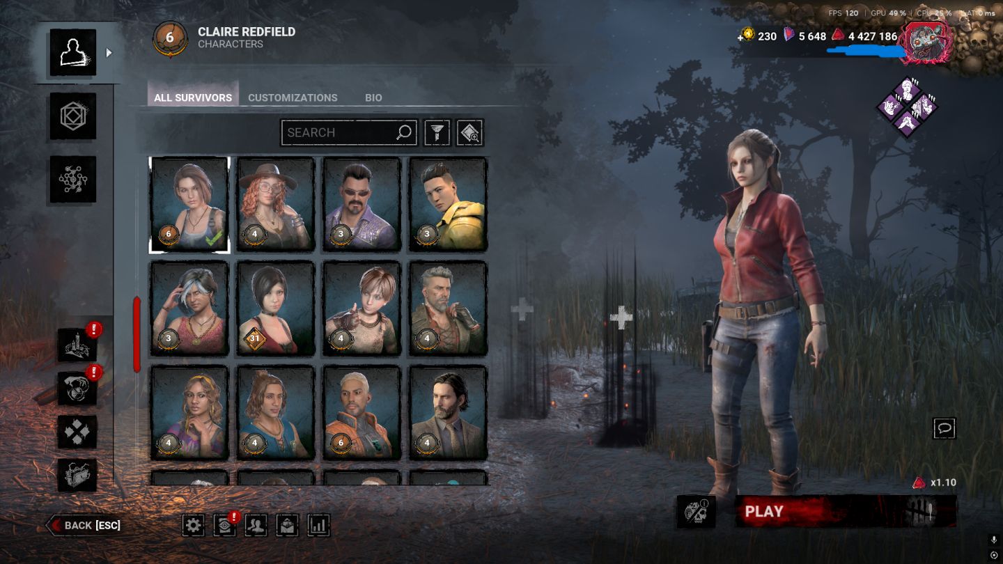 CONTA DBD EPIC COM PINHEAD E MYERS + CONT FORTNITE E ROCKET LEAGUE