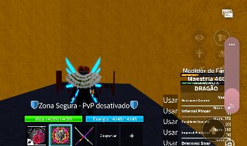 Aquela conta de blox fruits com dragon perm mais barata