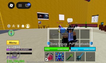 Conta de blox fruit na promoção