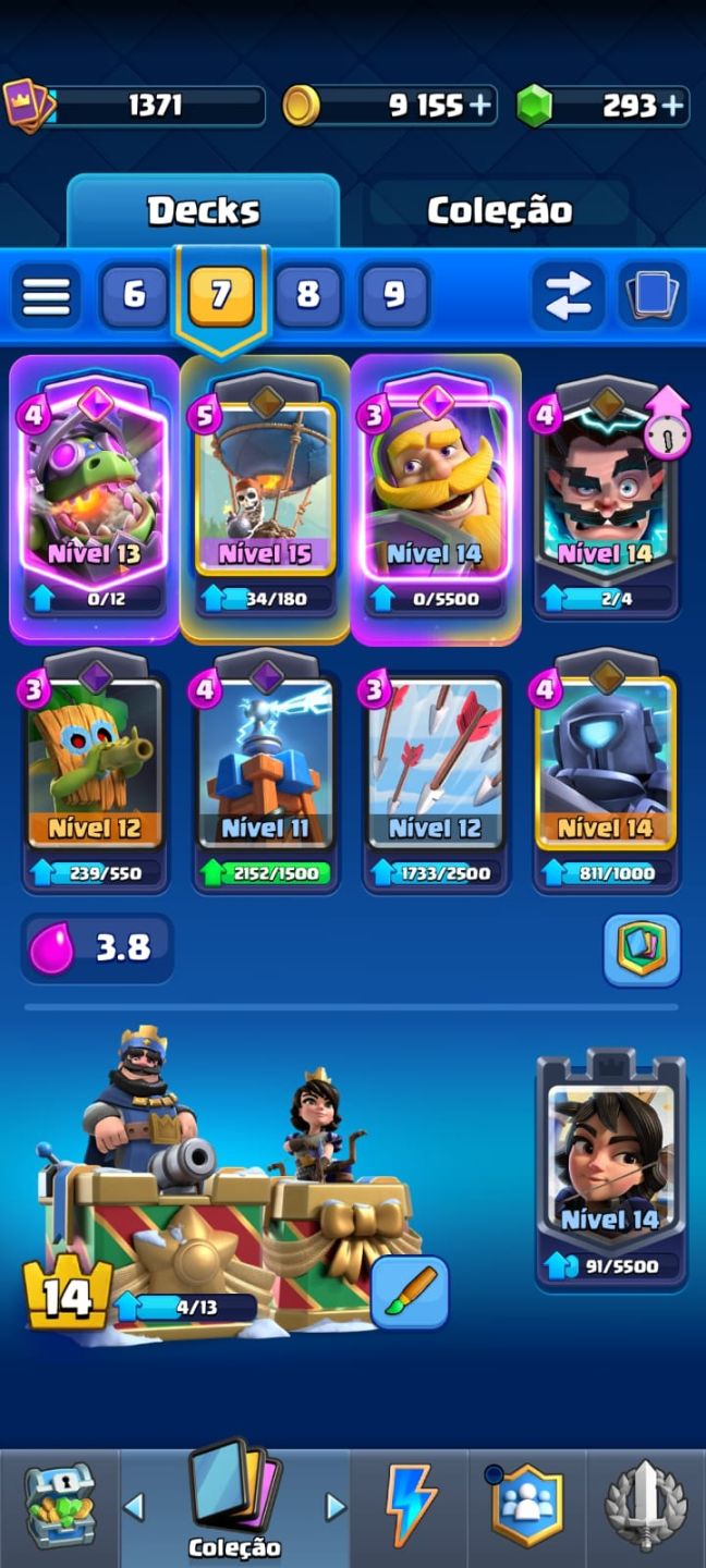 CONTA BRAWL STARS GEMADA + CONTA DE CLASH!!