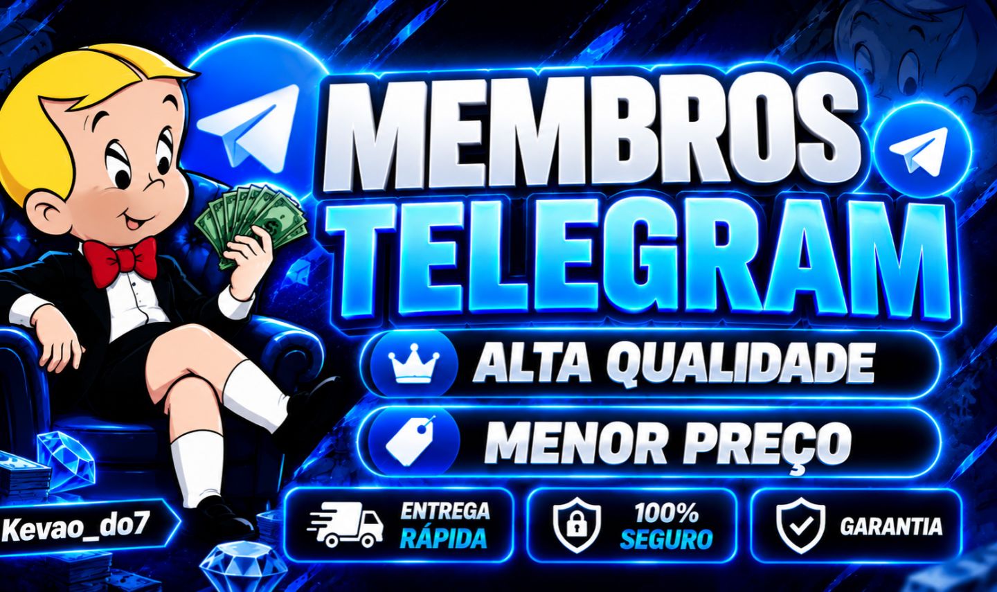 [QUEIMA DE ESTOQUE] TELEGRAM MEMBROS ,VISUALIZAÇÕES, REAÇÕES + BRINDE