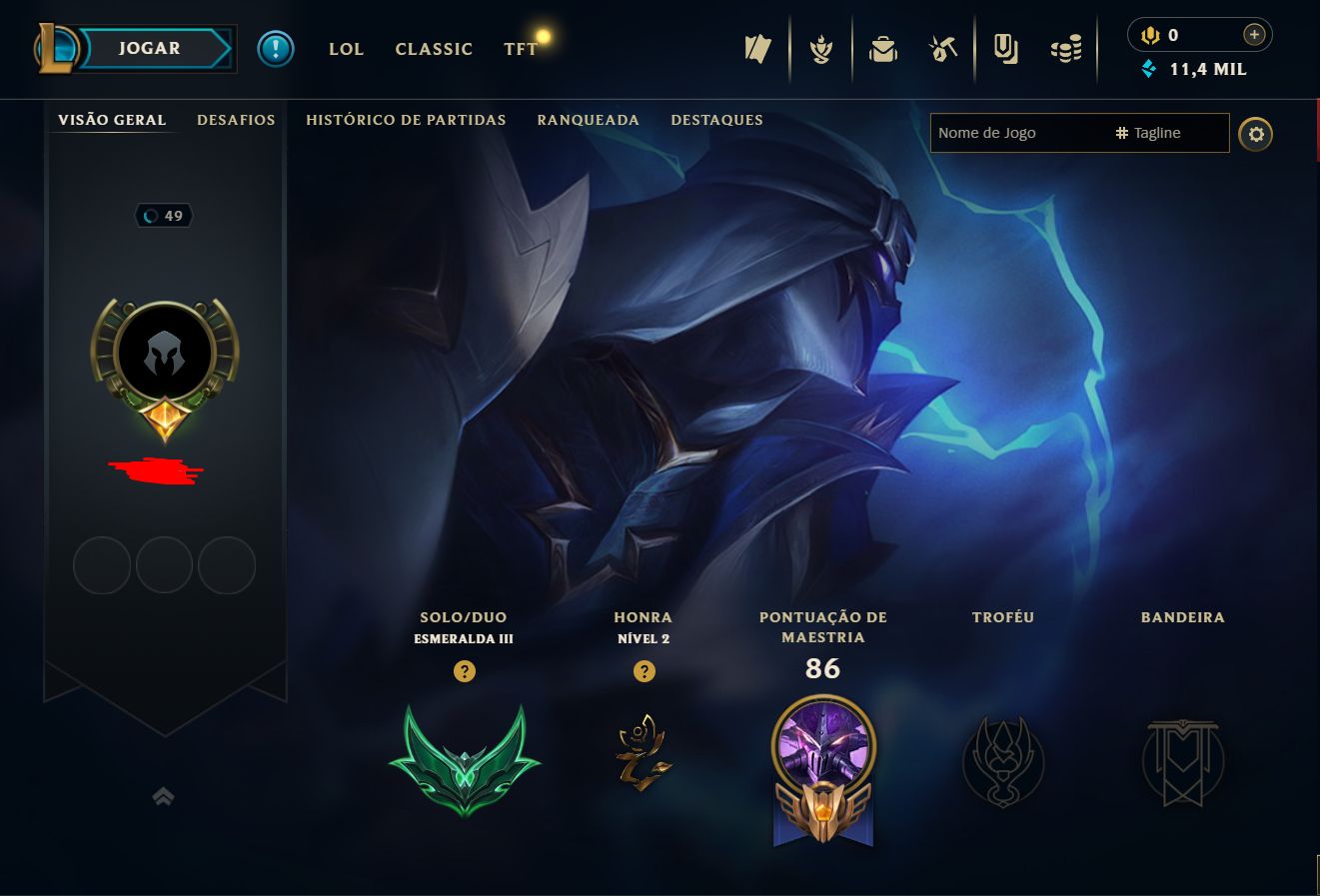 Conta Esmeralda 3 main kassadin