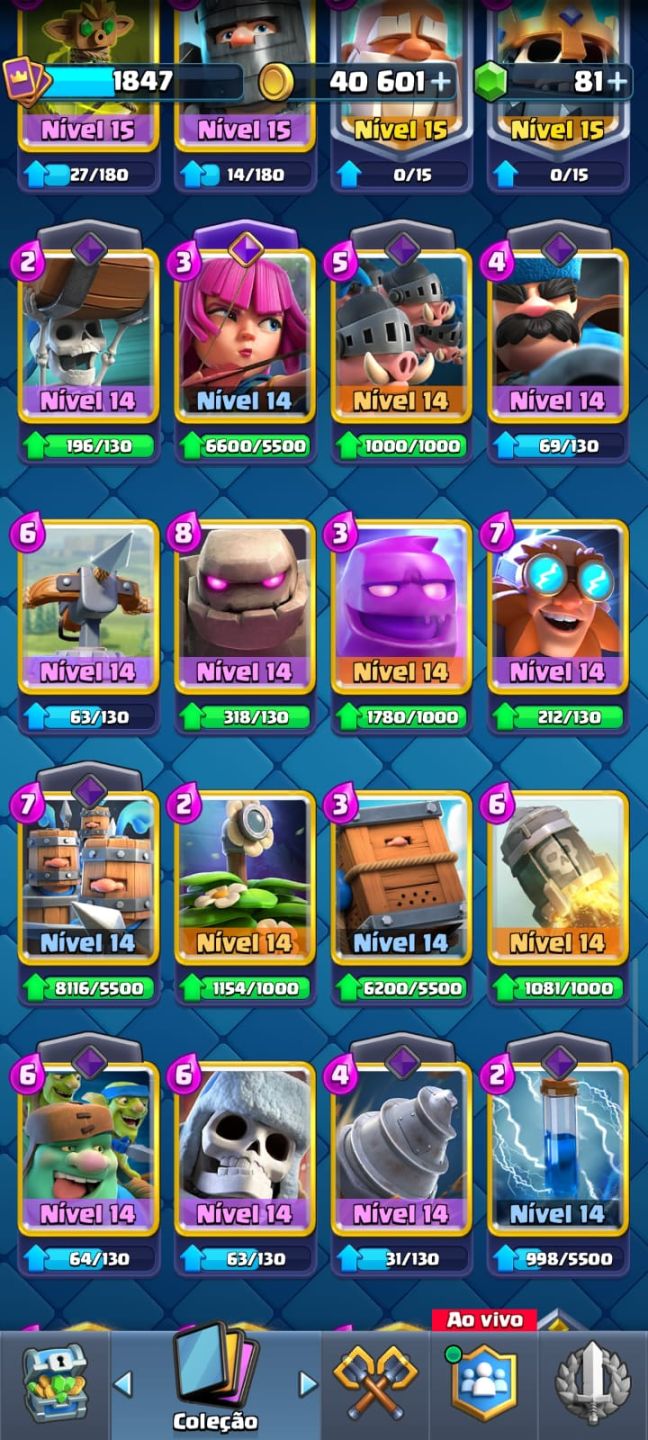 Clash royale - Conta única!