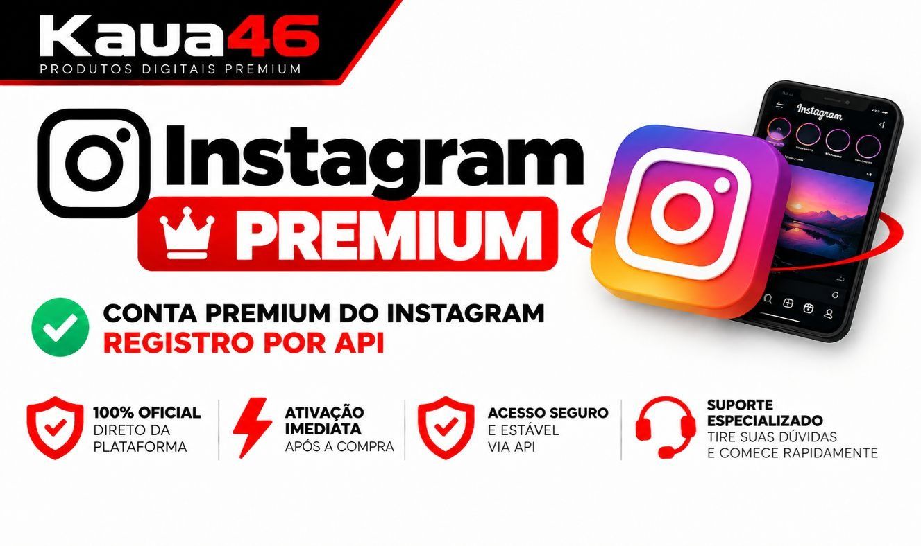 INSTAGRAM | CONTA COM AQUECIMENTO | 7+ DIAS