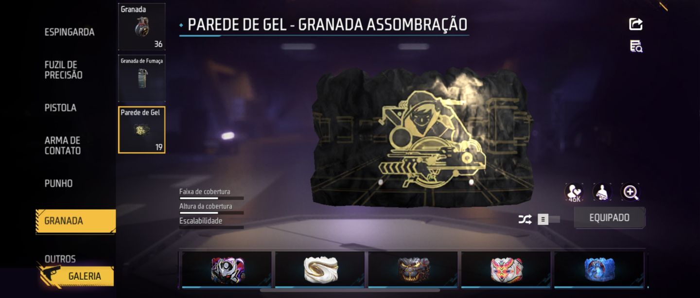 Conta com angelical azul e Mandela completo