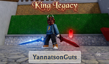 Conta De King Legacy Level Max + Acromask+Acrodagger+ itens aleatórios