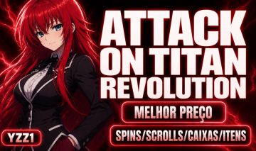 Spins, Scrolls, Caixas e Itens | Attack On Titan Revolution (AOTR)(AOT)