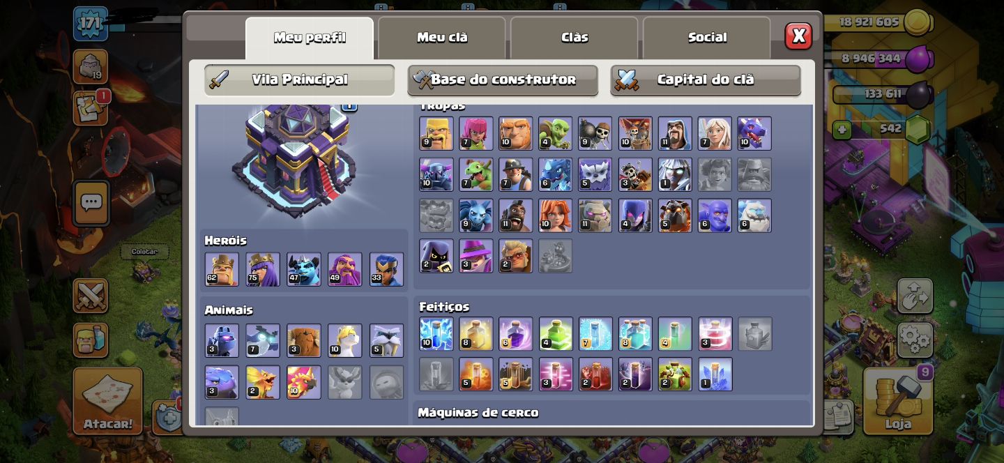 CONTA DE CLASH OF CLANS CV15 FULL - Entrega no e-mail do comprador