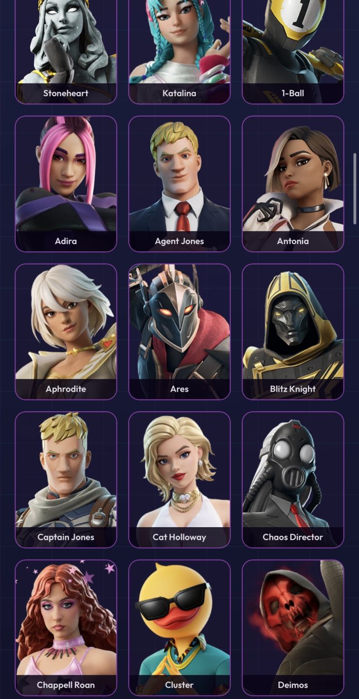 Conta Fortnite BARATA com 128 SKINS + 179 PICARETAS