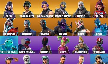 CONTA FORTNITE OG GLOW, TWITCH PRIME , FRESH