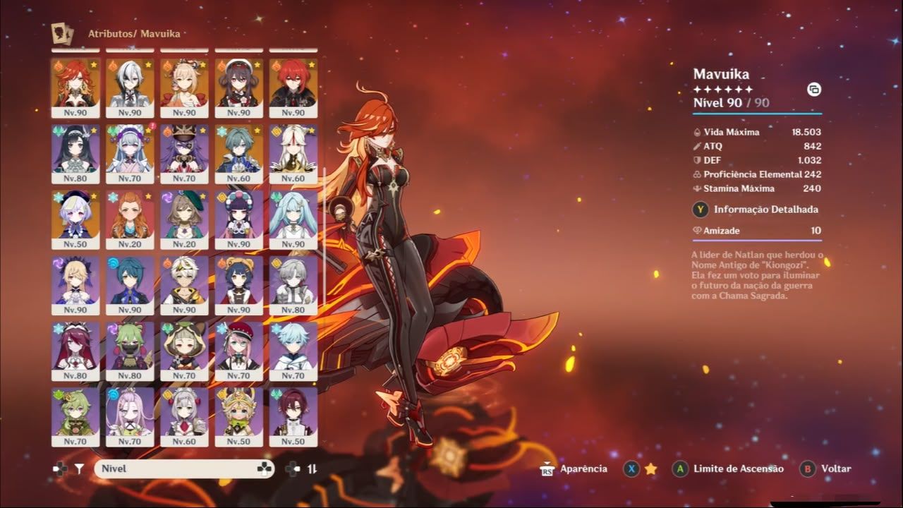 Genshin Impact | Conta 22 T5 Limitados + 31 T5 no Total | C