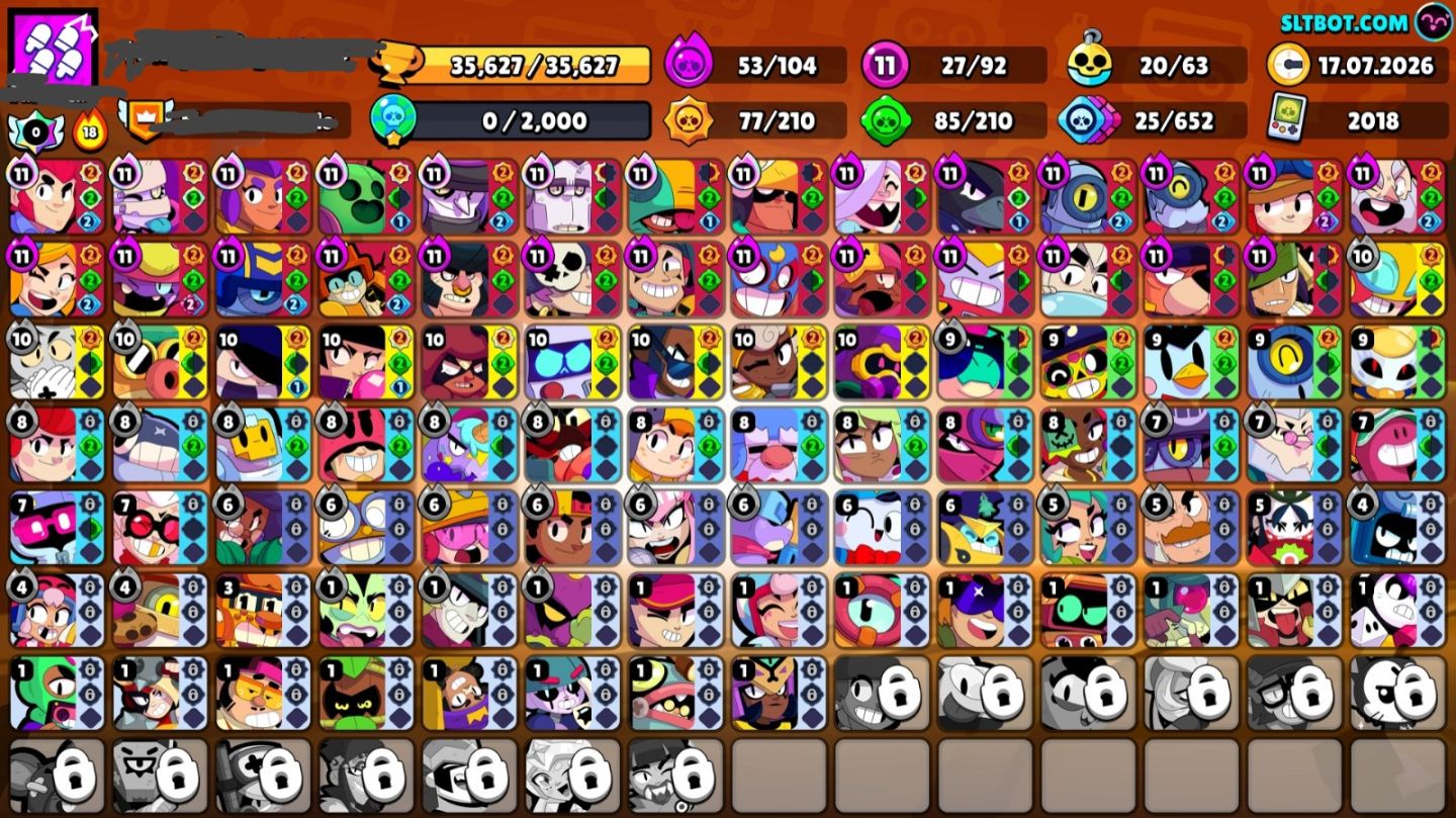 Conta de brawl stars com shelly estelar/Rico old/barley mago/papai mike