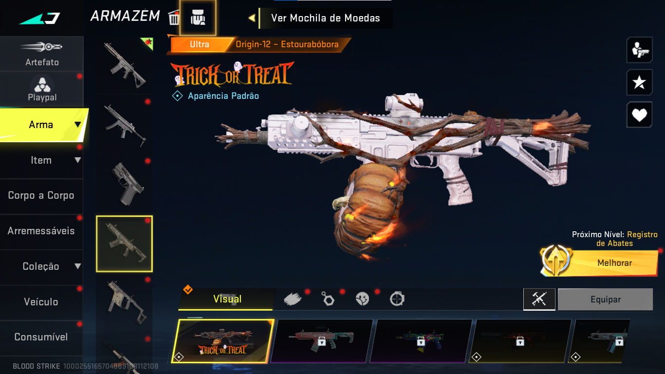 CONTA BLOOD STRIKE SKINS EXCLUSIVAS E LIMITADAS