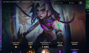 Conta lol no bronze por escolha top 12 no Brasil de level