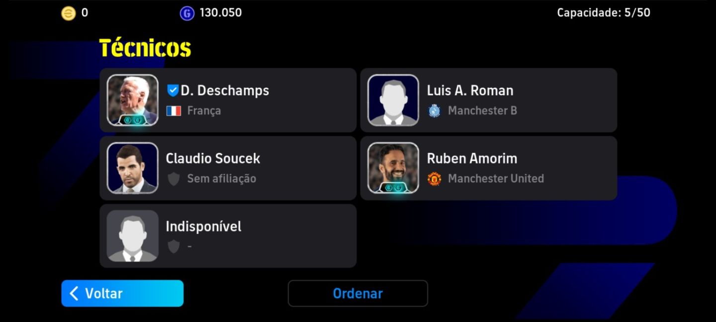 Conta eFootball TOP | Buffon 105, Neymar BT, Cafu 103, Pack França