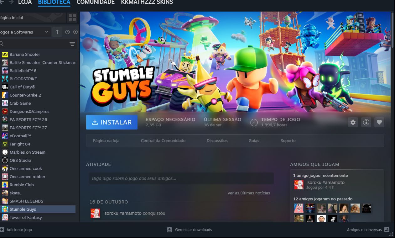 CONTA DE FC 26/27 SÓ SUA E COM VARIAS VARIEDADES DE JOGOS (FULLACESSO)