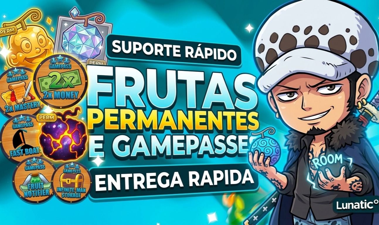 GAMEPASS/FRUTAS PERMANENTES BLOX FRUITS (BLOXFRUITS | Roblox) | [ENTREGA RAPIDA]