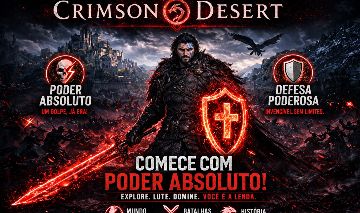 Crimson Desert para PS5 ou PC Inicie o jogo com poder absoluto!