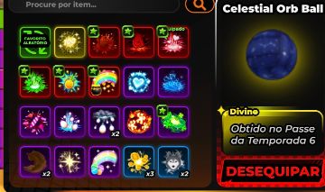 Conta de Volleyball Legends e blox fruits com skins