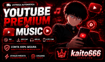 [MAIS BARATO] YOUTUBE PREMIUM+ MUSIC