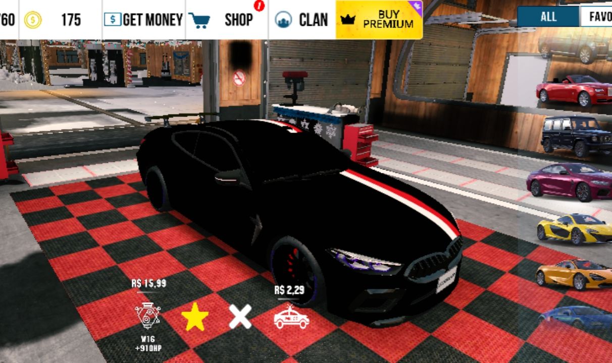 A melhor Conta de car parking full com mclaren e mais