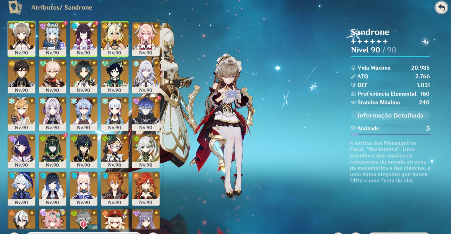 Genshin Impact AR 60 | Arlecchino BIS + Mavuika BIS + Furina BIS | Acc End Game
