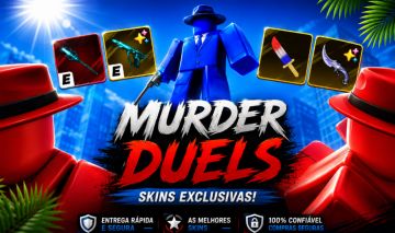 [FACAS E ARMAS] SKINS MURDER DUELS | Duelos de Assassinato