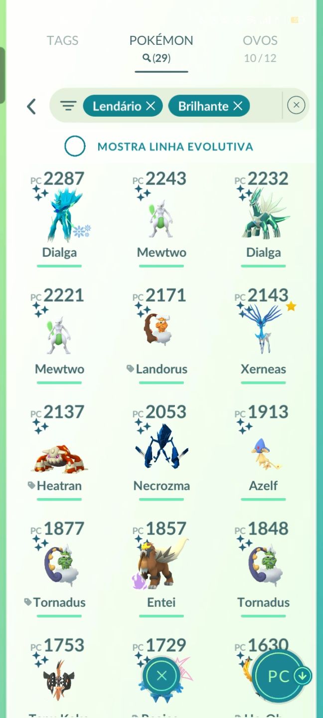 CONTA POKEGO - LVL 72 - ANO 2020 - 638 BRILHANTES - 100 MEGA EVOLUÇÕES