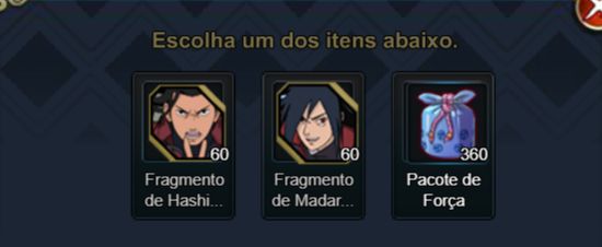 CONTA NARUTO ONLINE TOP 3/2 S873