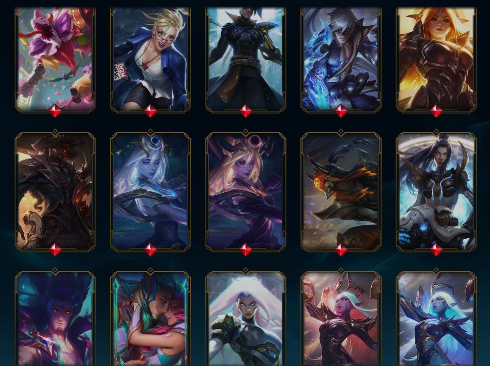 [Full Acesso] Conta unranked - lvl 947 - 296 skins