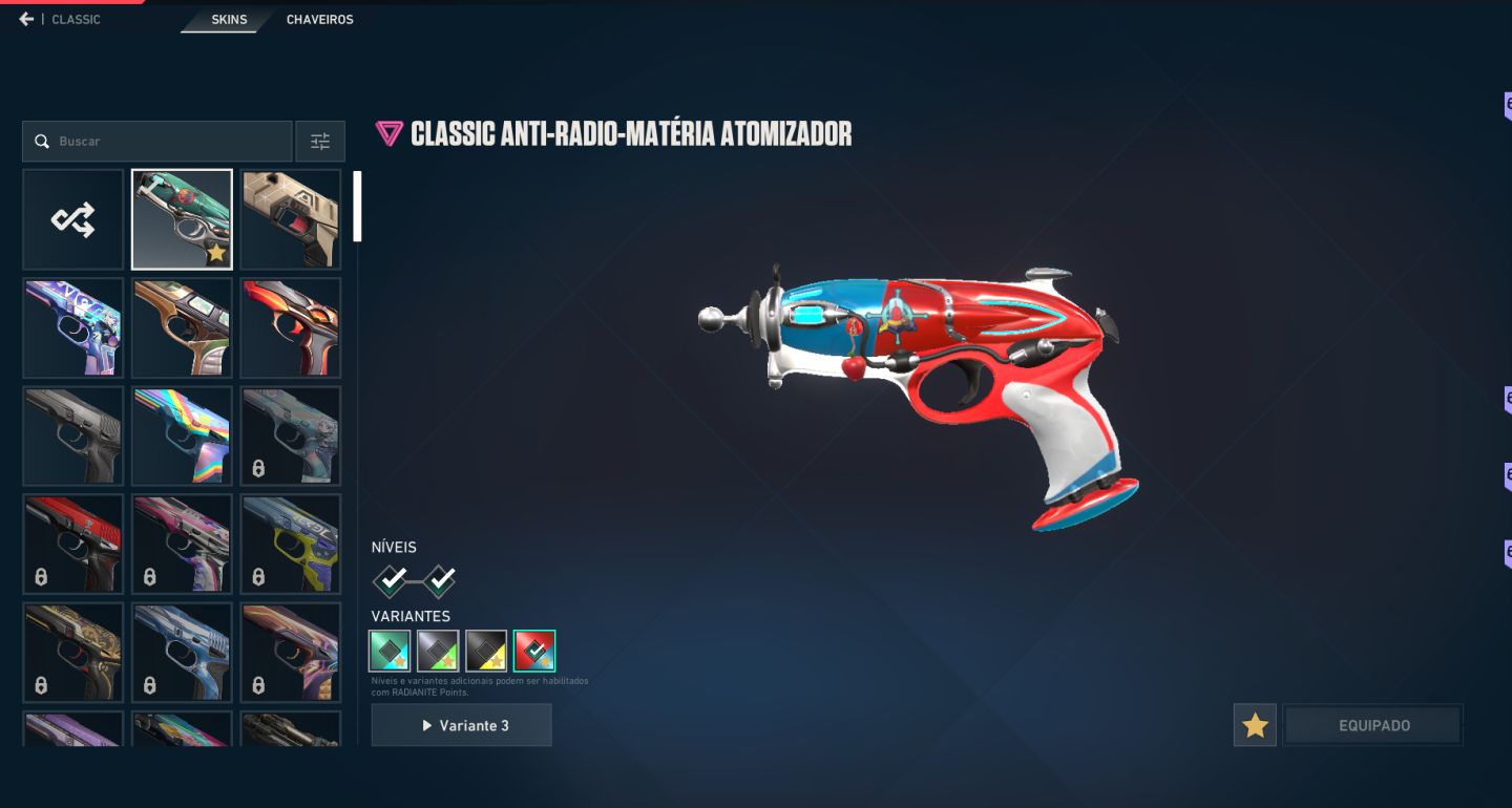Conta Valorant ascendente 3 com 5 facas e varias outras skins de armas