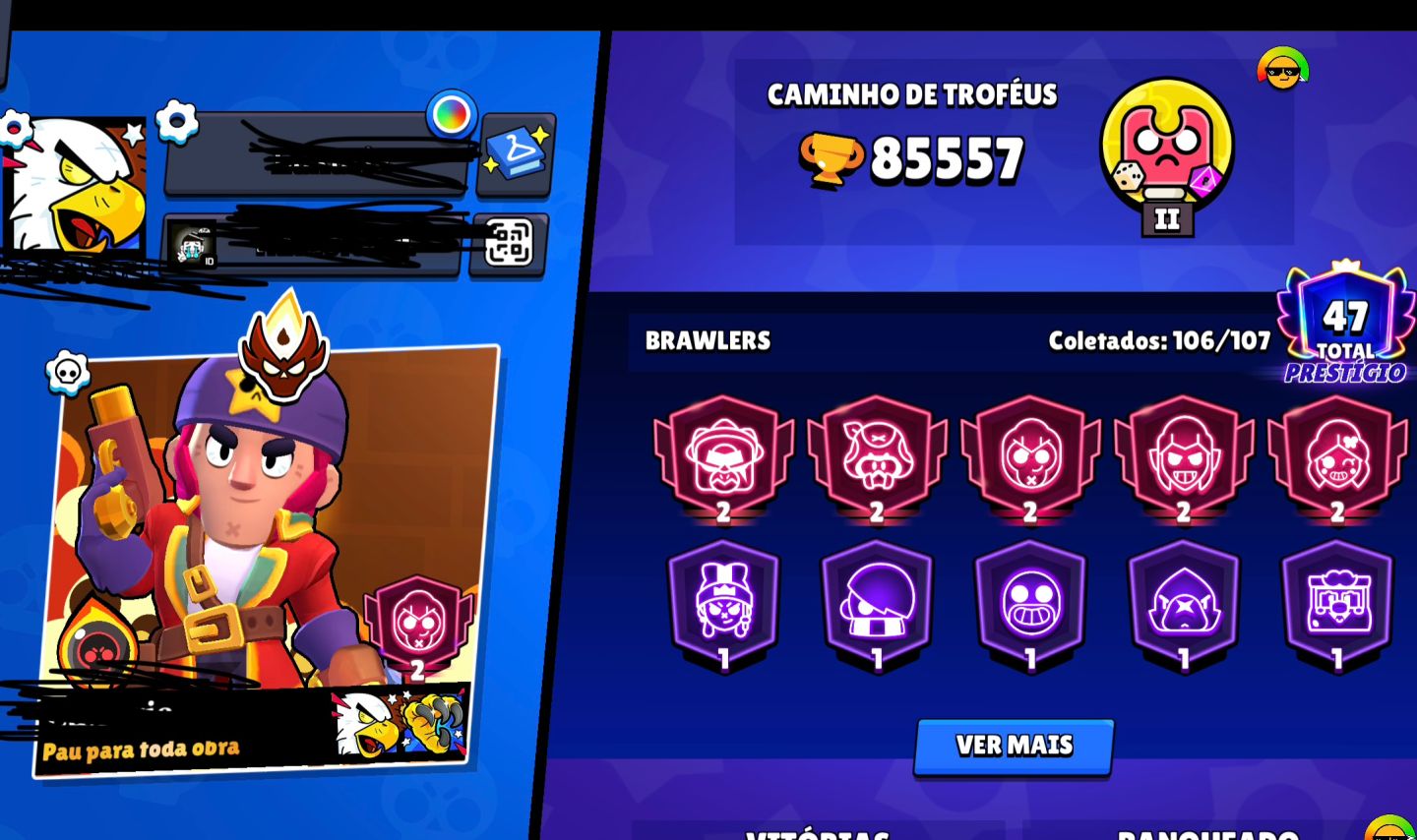 CONTA DE BRAWL STARS BRABA