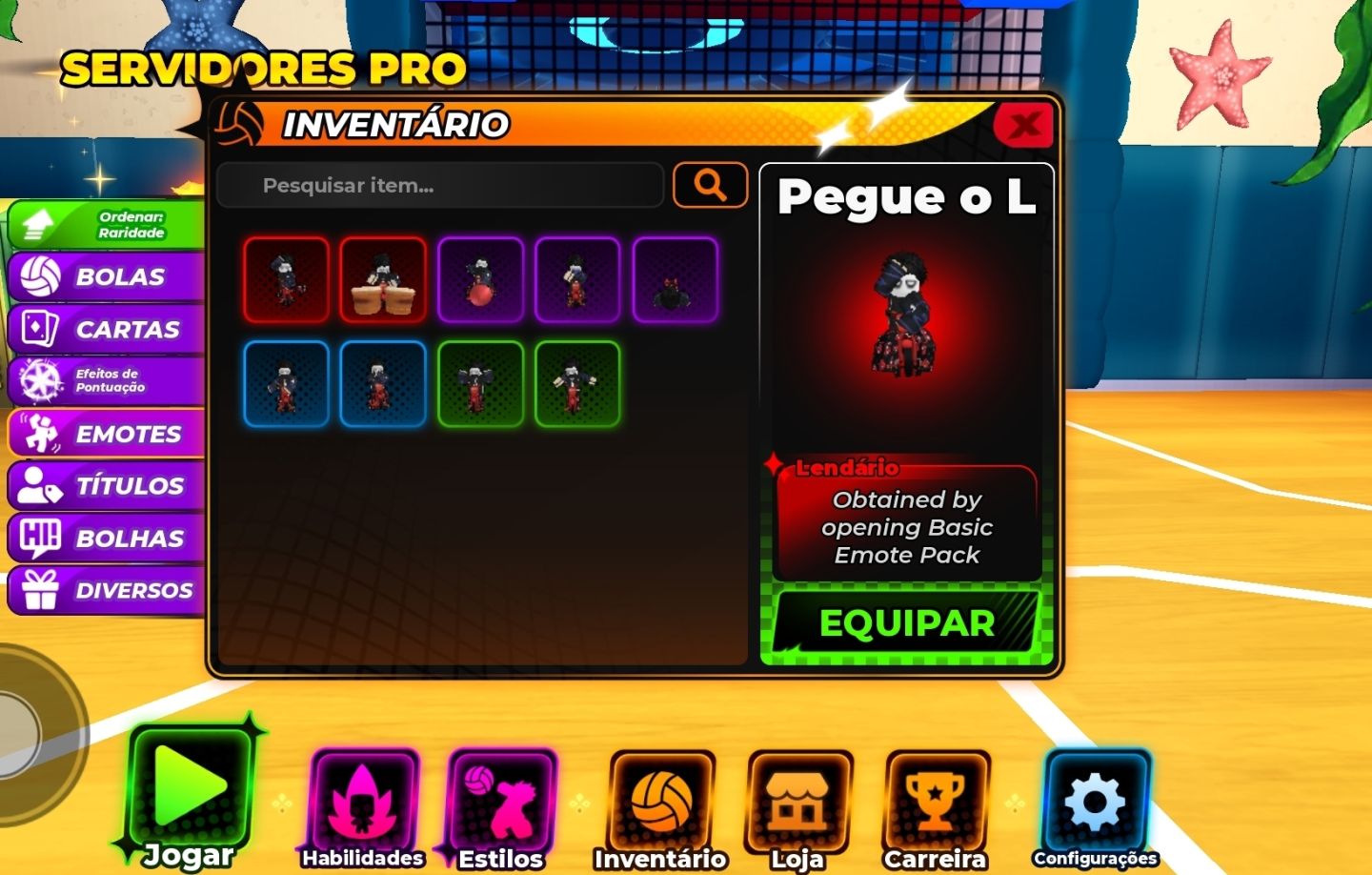 CONTAS MUITO BOAS DE SANJU NO VBL